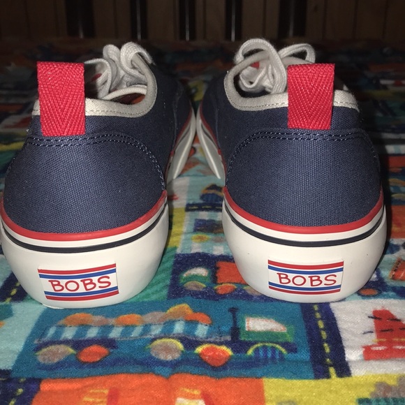 Red, white & blue bobs Buy sketchers with memory foam (9) - Picture 5 of 7